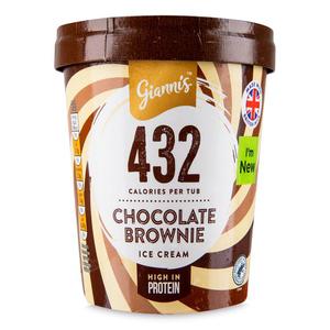 Giannis Chocolate Brownie Ice Cream 450ml