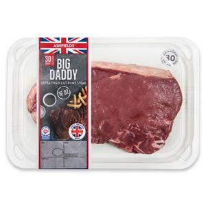 Ashfields Big Daddy Rump Steak 454g