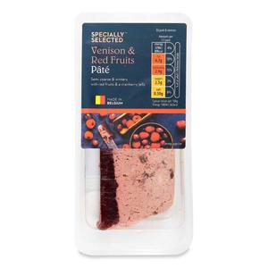 Specially Selected Venison & Red Fruits Pate 170g