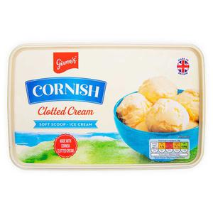 Giannis Soft Scoop Cornish Clotted Cream Ice Cream 2l