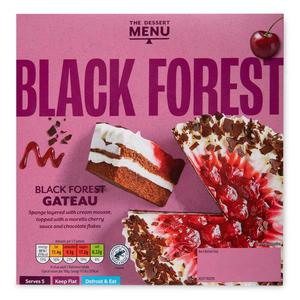 Dessert Menu Black Forest Gateau 375g