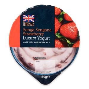 Specially Selected Senga Sengana Strawberry Luxury Yogurt 150g