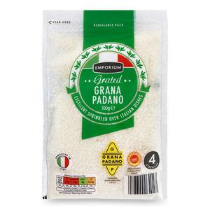 Emporium Grated Grana Padano Cheese 100g