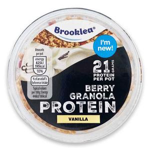 Brooklea Vanilla Berry Granola Protein 185g