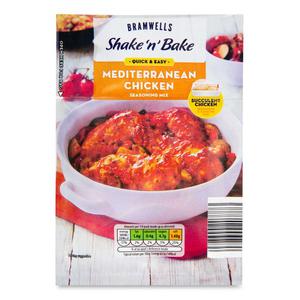 Bramwells Shake N Bake Mediterranean Chicken Seasoning Mix 33g