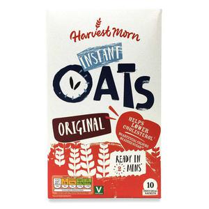 Harvest Morn Instant Oats Original 10x27g