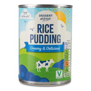 Dessert Menu Rice Pudding 400g