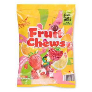 Dominion Fruit Chews Sweets 450g