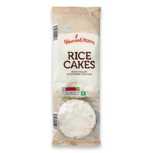 Harvest Morn Yoghurt Coated Rice Cakes 150g