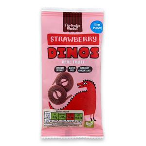 The Foodie Market Strawberry Dinos 20g