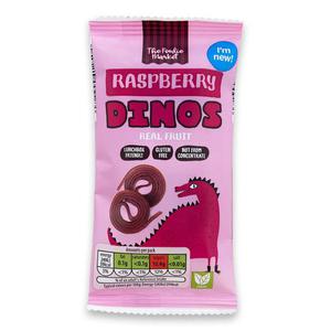 The Foodie Market Raspberry Dinos 20g