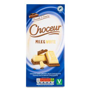 Choceur Milk & White Chocolate 200g