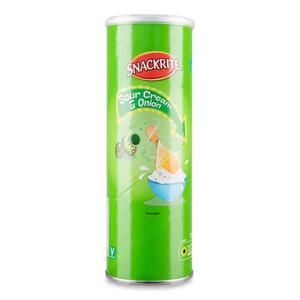 Snackrite Sour Cream & Onion Crisps 165g