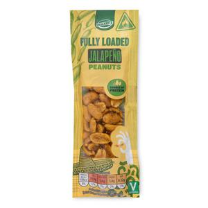 Snackrite Fully Loaded Jalapeno Roasted Peanuts 25g