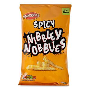 Snackrite Spicy Nibbley Nobblies 80g