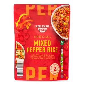 Worldwide Foods Special Mixed Pepper Rice 250g