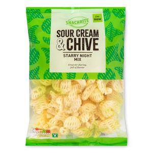 Snackrite Sour Cream & Chive Starry Night Mix 125g