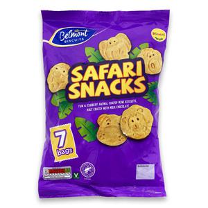 Belmont Multipack Safari Snacks 7x19g