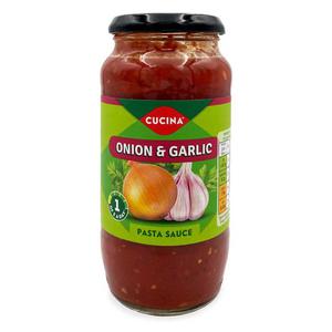 Cucina Onion & Garlic Pasta Sauce 500g