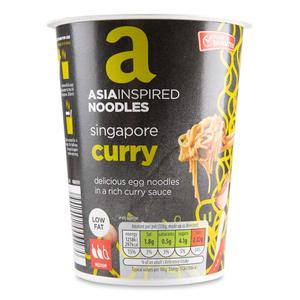 Make In Minutes Asia Inspired Singapore Style Curry Noodles Pot 78g