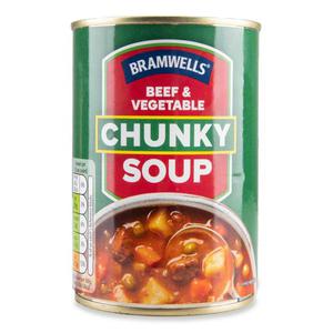 Bramwells Chunky Beef & Vegetable Soup 400g