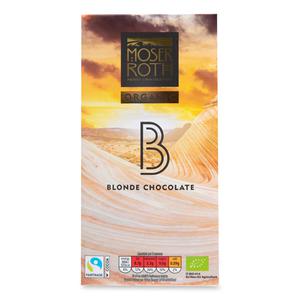 Moser Roth Organic Blonde Chocolate 100g