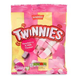 Dominion Raspberry & Milk Flavour Twinnies 160g