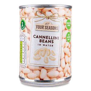 Four Seasons Cannellini Beans In Water 400g (240g Drained)