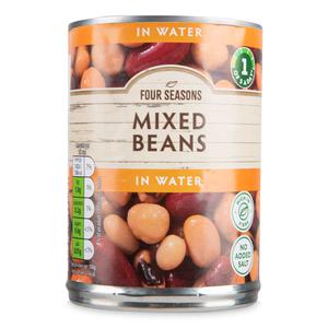 Four Seasons Mixed Beans In Water 400g (240g Drained)