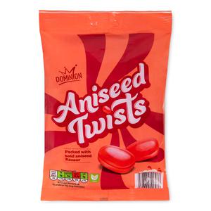 Dominion Aniseed Twists Boiled Sweets 200g