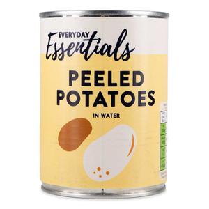 Everyday Essentials Peeled Potatoes In Water 560g (360g Drained)