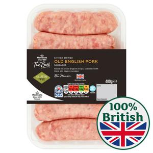 Morrisons The Best Thick Old English Sausages 400g