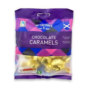 McTavishs Chocolate Caramels 150g