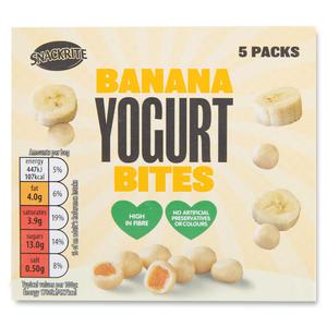 The Foodie Market Banana Yogurt Bites 5x25g