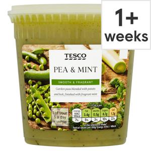 Tesco Pea & Mint Soup 600G