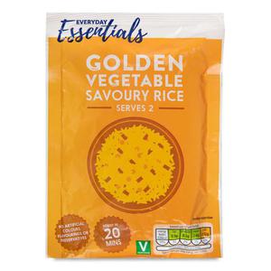 Everyday Essentials Golden Vegetable Savoury Rice 120g