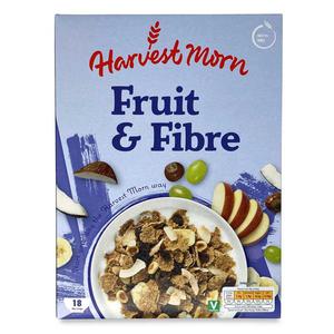 Harvest Morn Fruit & Fibre Wheat Flakes 750g