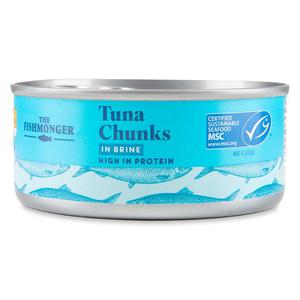 The Fishmonger Tuna Chunks In Brine 145g (102g Drained)