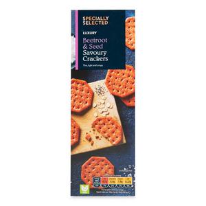 Specially Selected Luxury Beetroot & Seed Savoury Crackers 170g