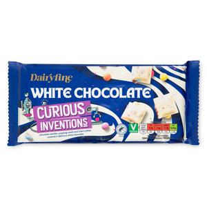 Dairyfine Curious Inventions White Chocolate 160g