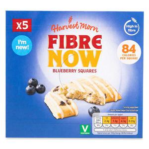 Harvest Morn Fibre Now Blueberry Squares 5x24g