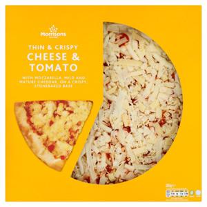 Morrisons Thin & Crispy Cheese Feast Pizza 285g