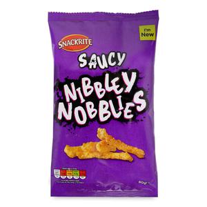 Snackrite Saucy Nibbley Nobblies 80g