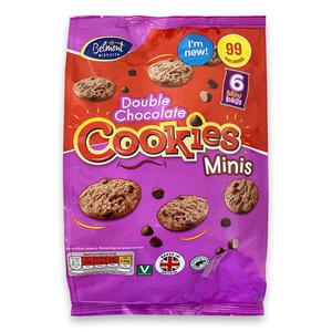 Belmont Mini Double Chocolate Cookies 6x20g