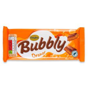 Dairyfine Bubbly Orange Chocolate 100g