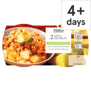 Tesco 2 Apple Crumble 270G