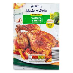 Bramwells Shake N Bake Garlic & Herb Seasoning Mix 32g