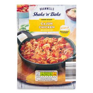 Bramwells Shake N Bake Cajun Chicken Seasoning Mix 45g