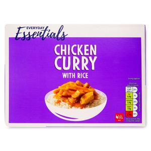 Everyday Essentials Chicken Curry With Rice 400g