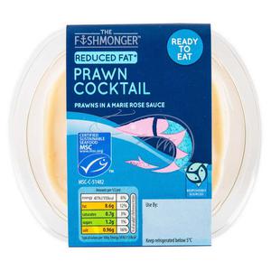 The Fishmonger Reduced Fat Prawn Cocktail In A Marie Rose Sauce 170g